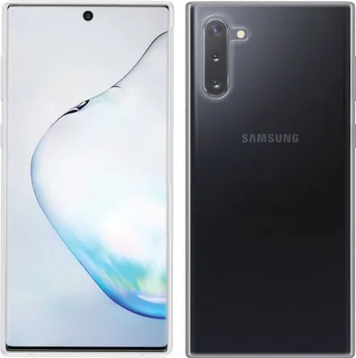 Zdjęcie produktu dla cofi1453® Etui silikonowe Basic kompatybilne z SAMSUNG GALAXY NOTE 10 (N970F) Etui TPU Miękki pokrowiec na telefon komórkowy Ochrona Przezroczysty