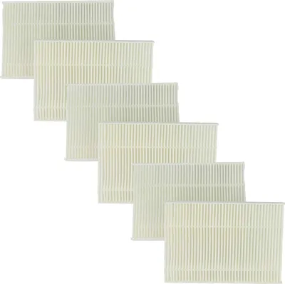 Produktbild von vhbw 6x Pollenfilter kompatibel mit Bosch Exclusiv WTL151 WTL151SK/07 Wäschetrockner