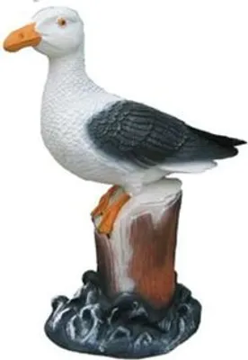 Produktbild von Deko Figur Möwe Vogel Garten Figuren Skulptur Statuen Skulpturen 43cm Neu
