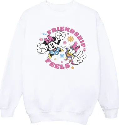 Produktbild von Disney - "Friendship" Sweatshirt für Herren BI39606 (XXL) (Weiß)