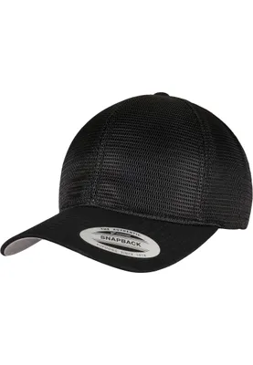 Image de FLEXFIT 6360 | 360° Omnimesh Cap - Couleur : Noir - Taille : One Size