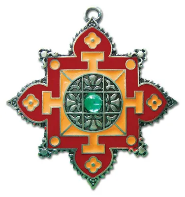 Produktbild von Mandala Anhänger Schmuck - Buddha - 50x48mm