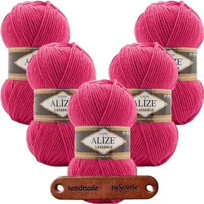 Produktbild von 5 x ALIZE Lanagold 798 mit Label