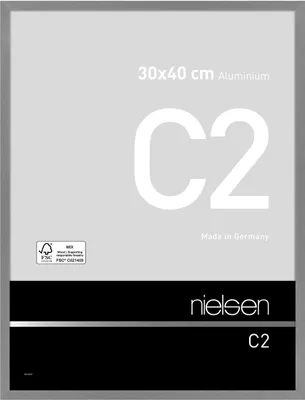 Obrázok produktu pre Nielsen hliníkový rám C2 30x40 cm štruktúra sivá matná