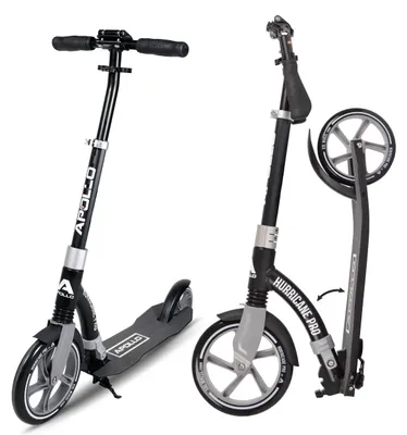 Produktbild von City Scooter Hurricane - Black/Silver