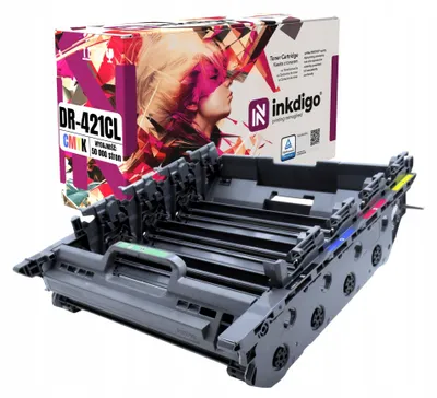 Produktbild von Inkdigo Bildtrommel DR421CL für Brother DCP-L8410CDN, DCP-L8410CDW, HL-L8260CDW, HL-L8360CDW – Schwarz/Color, 50000 Seiten,