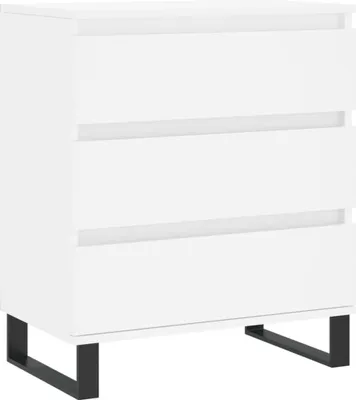 Image de Buffet Blanc 60x35x70 cm Bois d'ingénierie