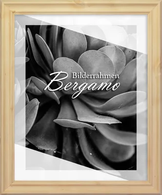 Produktbild von Bilderrahmen Bergamo - 56x71 cm, Fichte Nachbildung, 1 mm Kunstglas entspiegelt