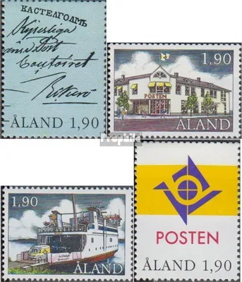 Produktbild von Briefmarken Finnland - Aland 1993 Mi 66-69 (kompl.Ausg.) postfrisch Posthoheit