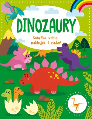 Immagine prodotto di Dinozaury Książka pełna naklejek i zadań - Barbara Szymanek (Übersetzung) (Bücher mit Aufklebern für Kinder auf Polnisch)