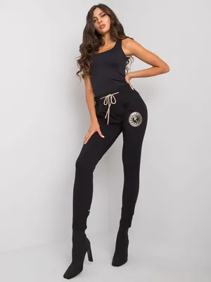 Produktbild von Rue Paris Jogginghosen für Frauen Abdelaziz schwarz L