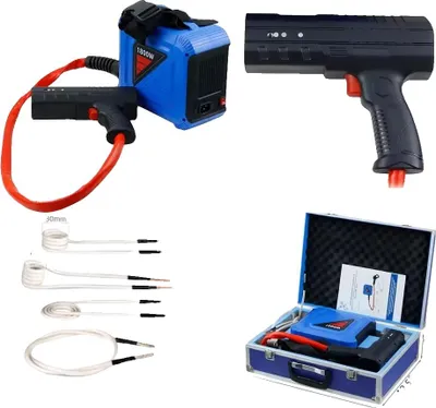 Produktbild von Induktionsheizer, 1800W Leistung, tragbares Design, Aluminiumkasten 1800W, EU-Stecker