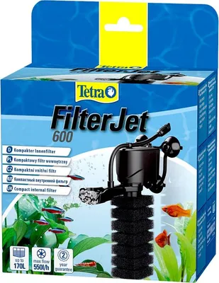 Obrázek produktu pro Tetra FilterJet 550l/h - kompaktní vnitřní filtr Tetra