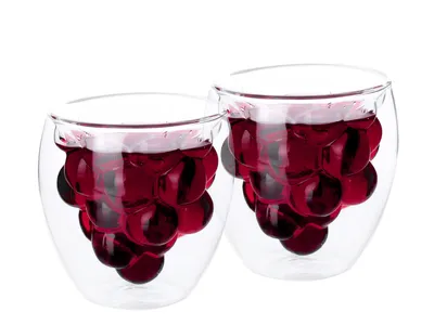 Produktbild von Kondela Thermoweinglas (2 Stück) Hotcolder Typ 28 180 ml - transparent
