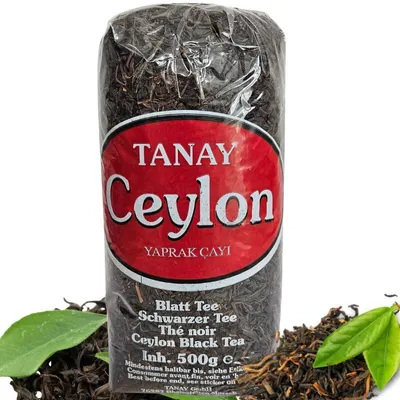 Image de Thé noir en feuilles en vrac Ceylan Tanay Ceylon 500 g