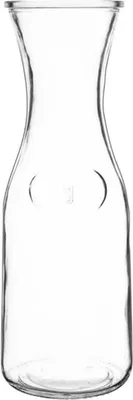 Produktbild von Olympia Glaskaraffen | 1L | 12 Stück | Karaffen | Spülmaschinenfest