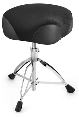 Produktbild von Hocker Drumhocker Drumstuhl - Sattelform - Höhenverstellbar - 46 bis 64 cm