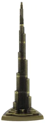 Produktbild von Khalifa-Turm-Modell, Schreibtischdekoration, Geschenk, berühmtes Gebäudemodell