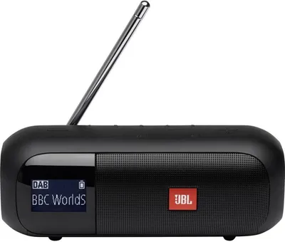 Produktbild von JBL Tuner 2 Bluetooth-Lautsprecher mit Radio schwarz