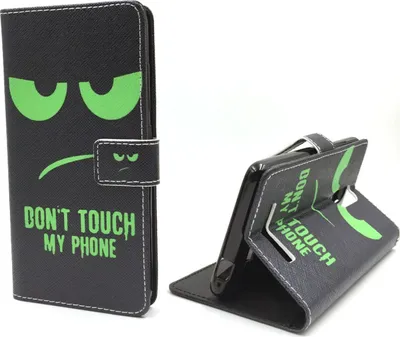 Produktbild von Handyhülle Tasche für Handy Xiaomi Redmi Note 3 Dont Touch Grün