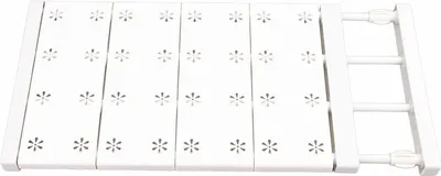 Image de Cloison réglable, de 38 à 60 cm, en métal, pour armoires
