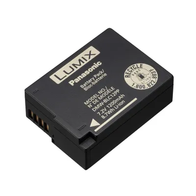 Produktbild von Panasonic DMW-BLC12E - Kamerabatterie Li-Ion 1200 mAh - für Lumix DMC-FZ1000, FZ200, Lumix G DMC-G5, G5H, G5K, G5KPP, G