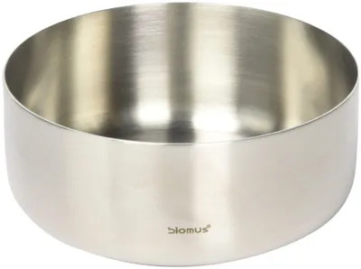 Snackschale aus Edelstahl matt, Ø 10 cm, Höhe 4 cm, 250 ml