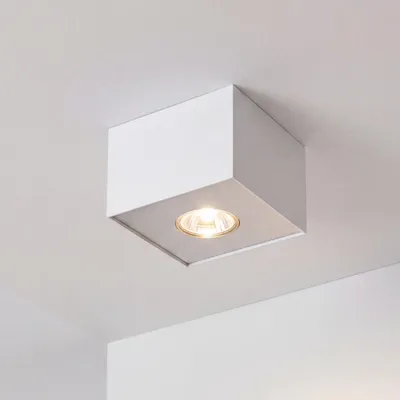 Immagine prodotto di Faretto da superficie Moderno CARSON Bianco Metallo GU10 Plafoniera Soggiorno Corridoio Cucina