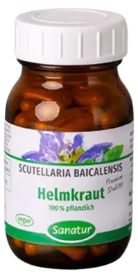Produktbild von Sanatur Helmkraut 60 Kapseln
