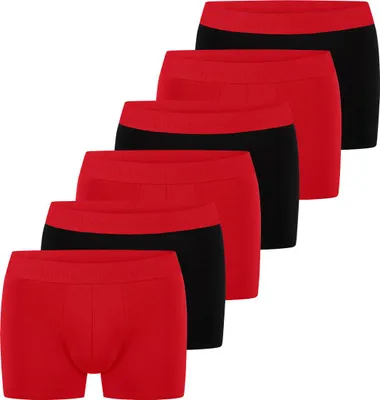Produktbild von Bruno Banani 6er Pack Flowing Retro Short / Pant Enganliegende Comfort Fit Qualität, Gedoppelter Frontbereich, Hautsympathisch und Saugfähig