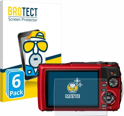 Produktbild von 6x BROTECT Schutzfolie für Olympus OM System Tough TG-7 Displayschutz Displayschutzfolie Folie Matt Entspiegelungsfolie