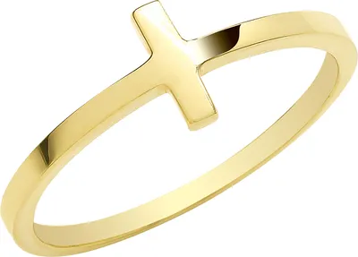 Image de Bague Femme Croix Or 375/1000, 50 (15.9); TRS28363RSK