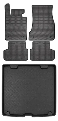 Immagine prodotto di Tappetini gomma SolidPRO + bagagliaio per BMW Serie 5 G31 2017-2023 5 pezzi – Wielganizator
