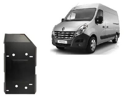 Obrázok produktu pre Oceľová ochrana pre nádrž AdBlue vozidla Renault Master 3 – Model 3
