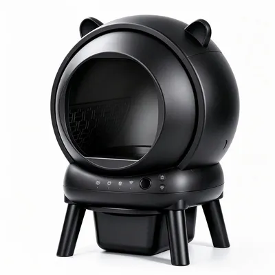 Produktbild von Photonspace - Elbstreinigende Katzentoilette (65L+ 10L) – Automatische Katzenbox mit App-Steuerung – Inkl. Katzenstreumatte & 1 Rollen Auffangbeutel