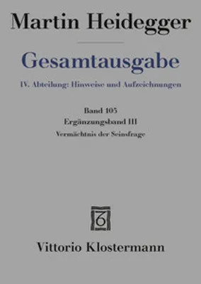 Image de Vermächtnis der Seinsfrage