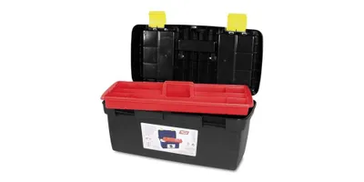 Produktbild von - Werkzeugkasten - 580 x 290 x 290 mm - mit Tragekasten - 48,7 L