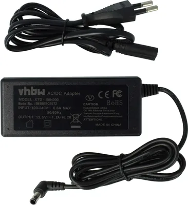 Produktbild von vhbw Netzteil kompatibel mit Epson Perfection V37, V350, V330, V33, V300, V30, V220, V200, V370, V100, V10 Scanner - 13,2 cm