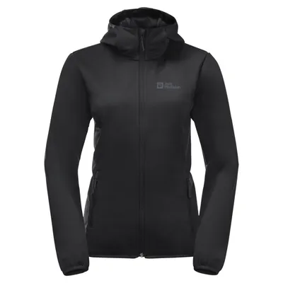 Produktbild von Jack Wolfskin WINDHAIN HOODY Damen black XXL