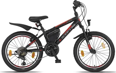 Obrázok produktu pre Licorne Bike Guide prémiový horský bicykel vo veľkosti 20, 24 a 26 palcov - bicykel pre dievčatá, chlapcov, mužov a ženy - 21-rýchlostné prevody Shimano, detský bicykel, deti