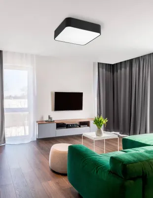 Immagine prodotto di NOVA LUCE Ragu apparecchio da soffitto E27 LED, Variante: 4 x 10 W, 360 x 360 mm, nero