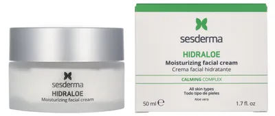 Produktbild von Sesderma Hidraloe, Tagescreme, Frauen, trockene Haut, Empflindliche Haut, Gesicht, Anti-Falten, Feuchtigkeitsspendend, Feuchtigkeitsspendend, Nährend, Weichmachend, Beruhigend, 50 ml