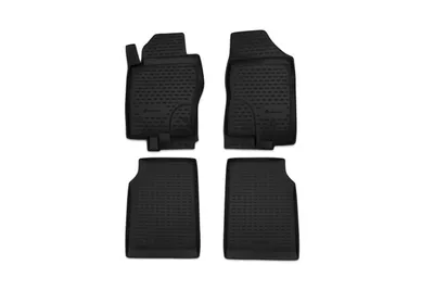 Image de Tapis de sol pour NISSAN Navara, 2010-2015, 4 piéces.