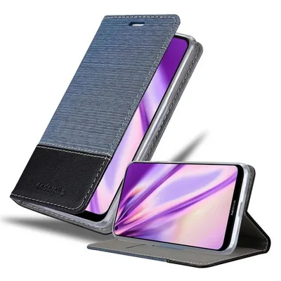 Image de Cadorabo Housse pour Nokia 3.4 Housse en bleu Housse pour portable Etui Book Case Cover