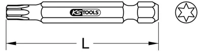 Obrázok produktu pre KS Tools 1/4" bit CLASSIC TX,75mm, T8