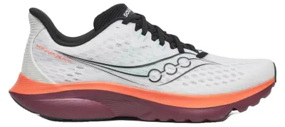 Imagen del producto de Zapatillas de running Saucony Kinvara 16 para hombre, color blanco/rojo carmesí, talla 42