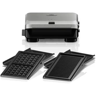 Produktbild von Grill – BRAUN – Sandwichmaker 5 SM5005 – 800 W – Edelstahl / Schwarz
