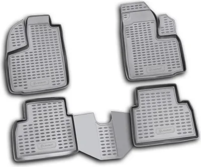 Zdjęcie produktu dla ELEMENT gumowe dywaniki podłogowe 3D do FIAT Doblo, 2001->, 4 szt.