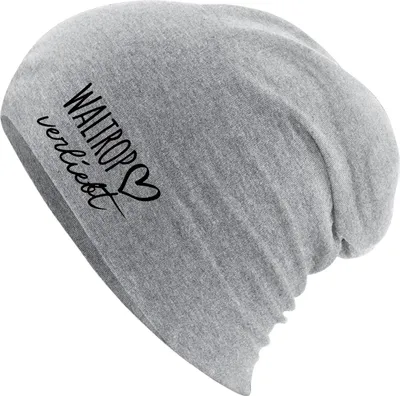 Produktbild von Huuraa Beanie Waltrop verliebt Heather Grey One Size Baumwolle und Elasthan Mütze Geschenkidee