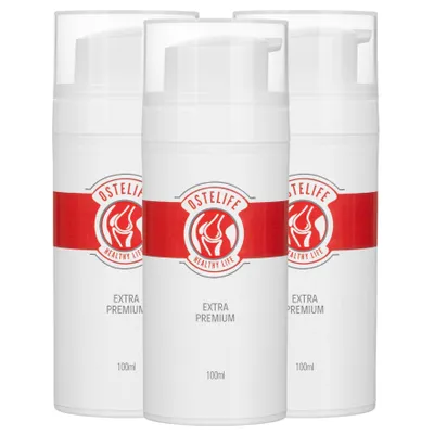 Obrázek produktu pro 3x OSTELIFE - Silná mast na bolesti kostí, kloubů a svalů 100ml